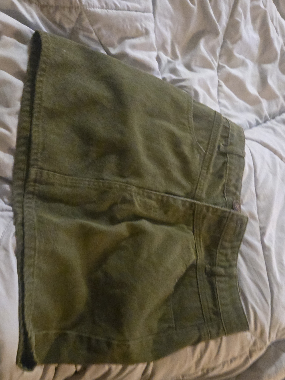 Forever 21 Olive Green Skirt